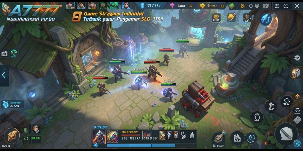 Tampilan gameplay menarik A7777 dengan strategi menawan.