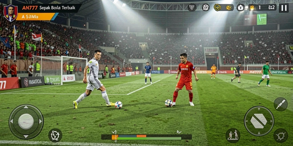 Tampilan gameplay AN777 yang menegangkan dan penuh aksi.