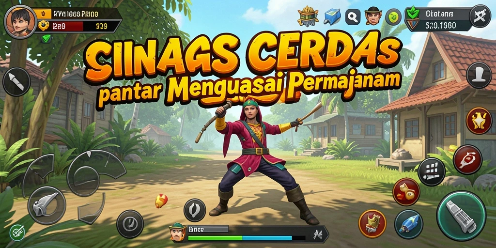 Screenshot gameplay <strong>CINASIPIT</strong>, menampilkan pertempuran strategis yang mendebarkan.