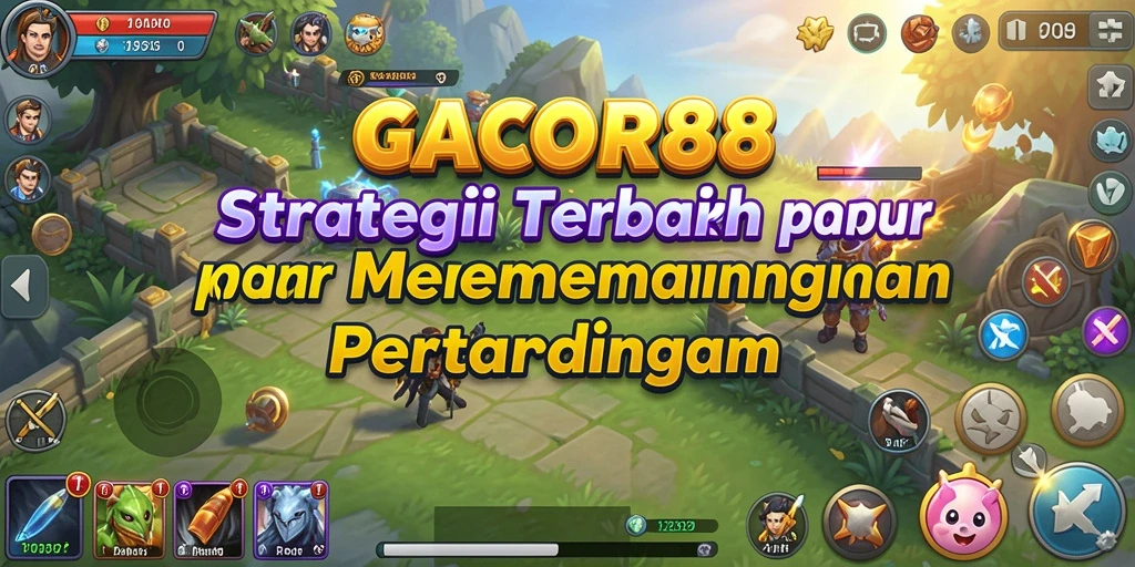Tampilan gameplay GACOR88 yang penuh strategi dan aksi.
