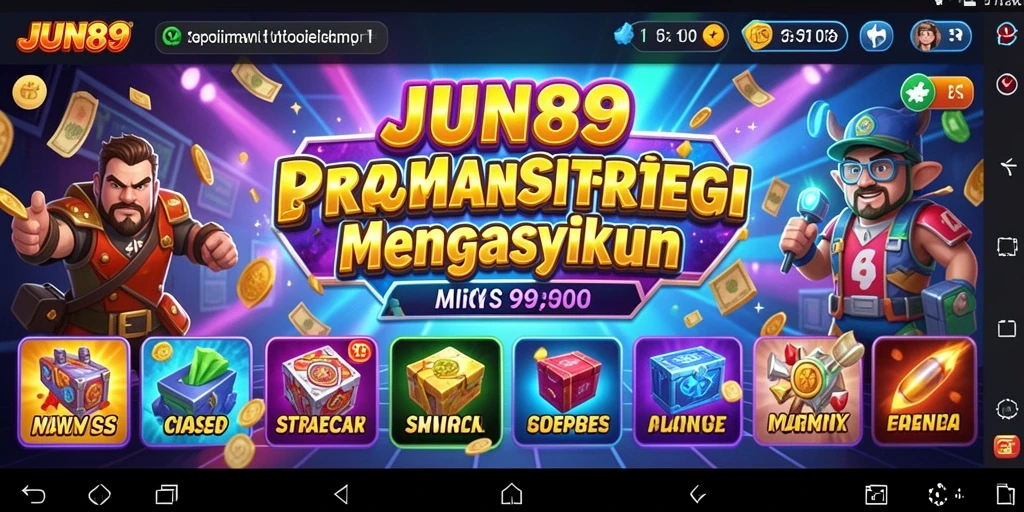 Menampilkan pertempuran epik dan pembangunan strategi di JUN88.