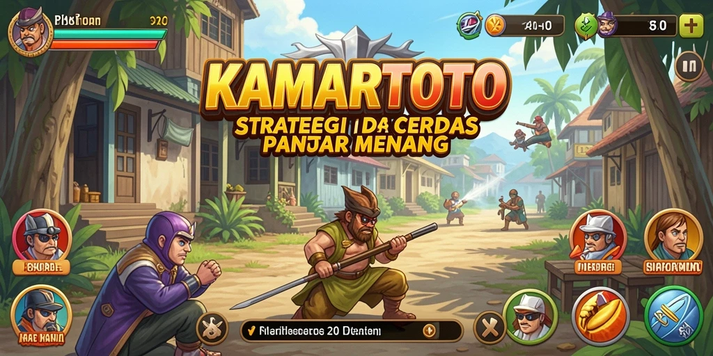 Tampilan screenshot KAMARTOTO menunjukkan aksi strategi yang seru.