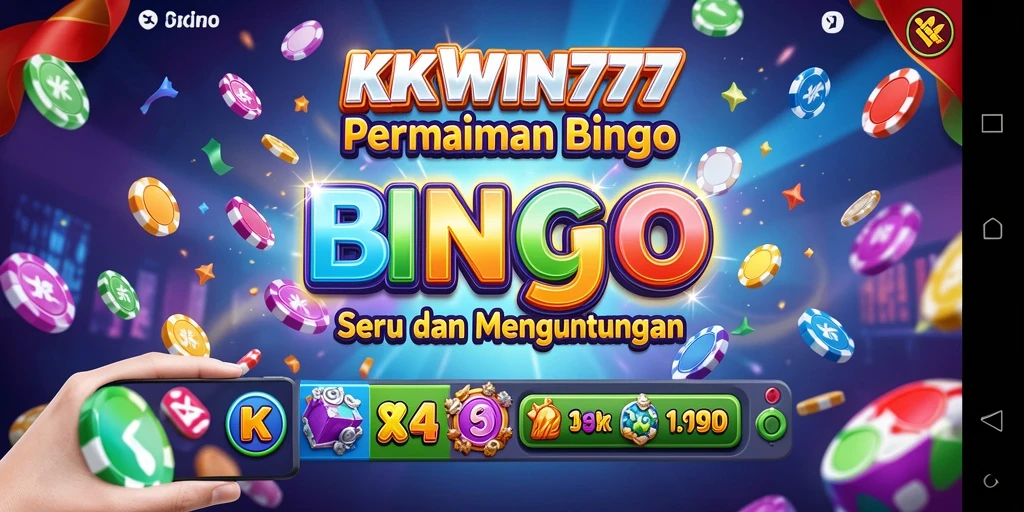 Tampilan gameplay Bingo yang seru di KKWIN777.