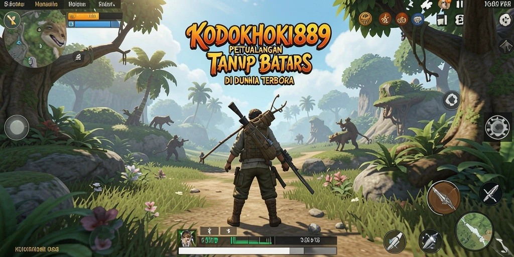 Gameplay KODOKHOKI889 menampilkan eksplorasi dunia terbuka yang menakjubkan.