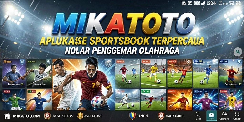 Tampilan menarik dari gameplay taruhan olahraga MIKATOTO.