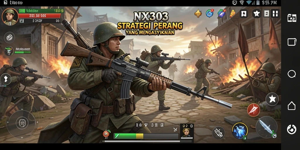 Tampilan gameplay NX303 yang memikat dan strategis.