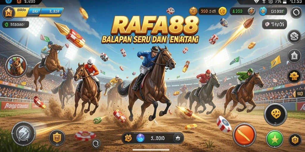 Tampilan gameplay RAFA88 yang mendebarkan dan grafis menawan.