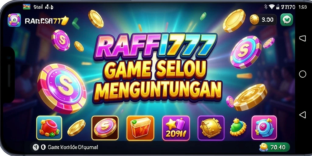 Tampilan menarik dari gameplay Slot RAFFI777 yang memikat.