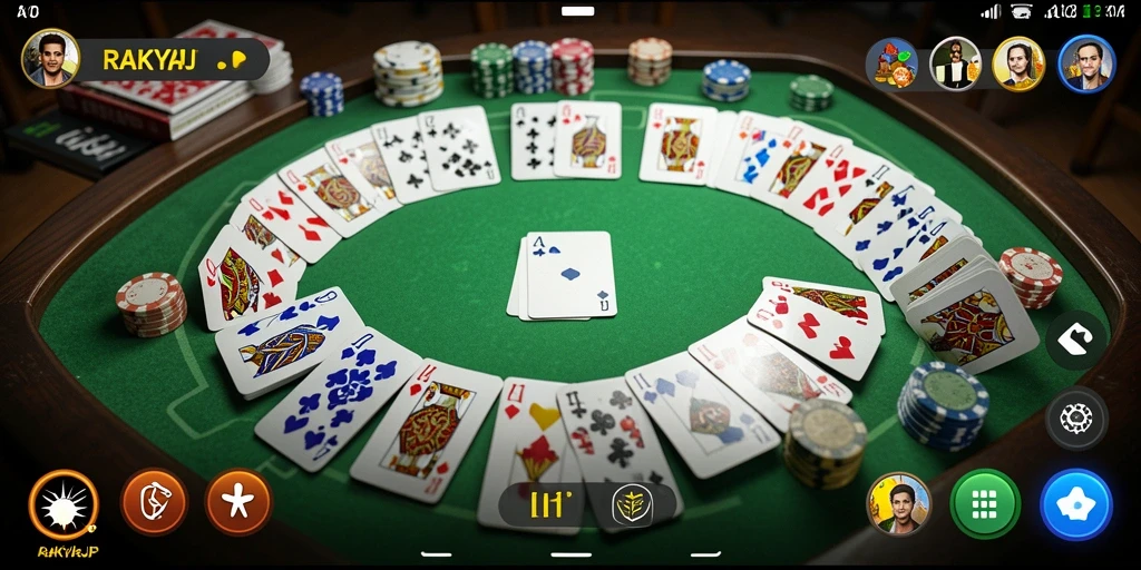 Tampilan gameplay RAKYATJP yang seru dan menantang.
