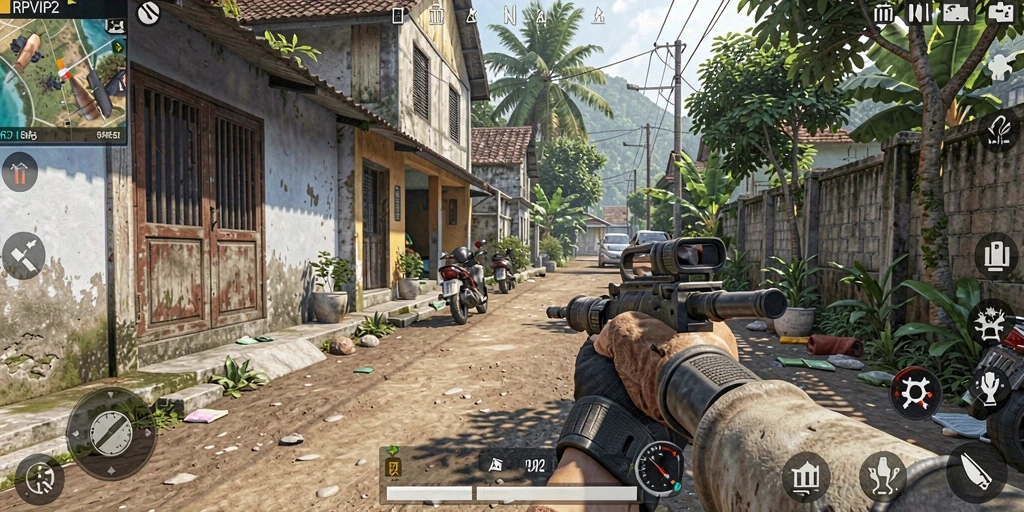 Tampilan screenshot utama RPVIP2 menampilkan gameplay simulasi yang menarik.