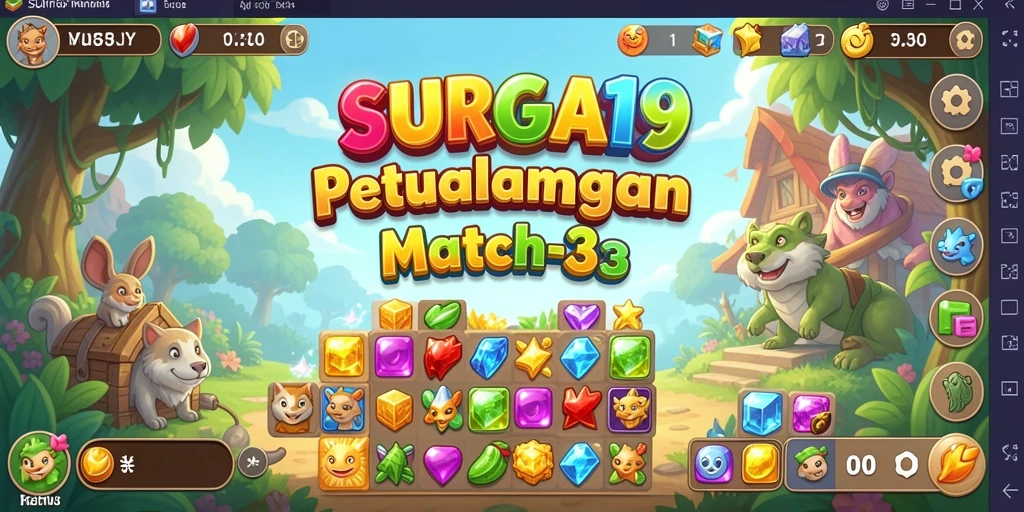 Tampilan menarik dari gameplay <strong>SURGA19</strong> yang penuh warna.