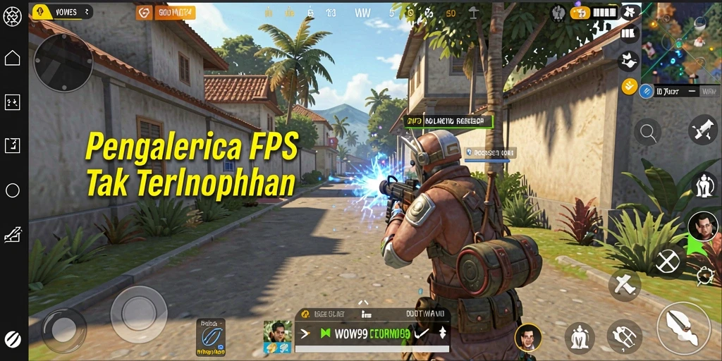 Tampilan gameplay WOW99 yang intens dan mendebarkan.