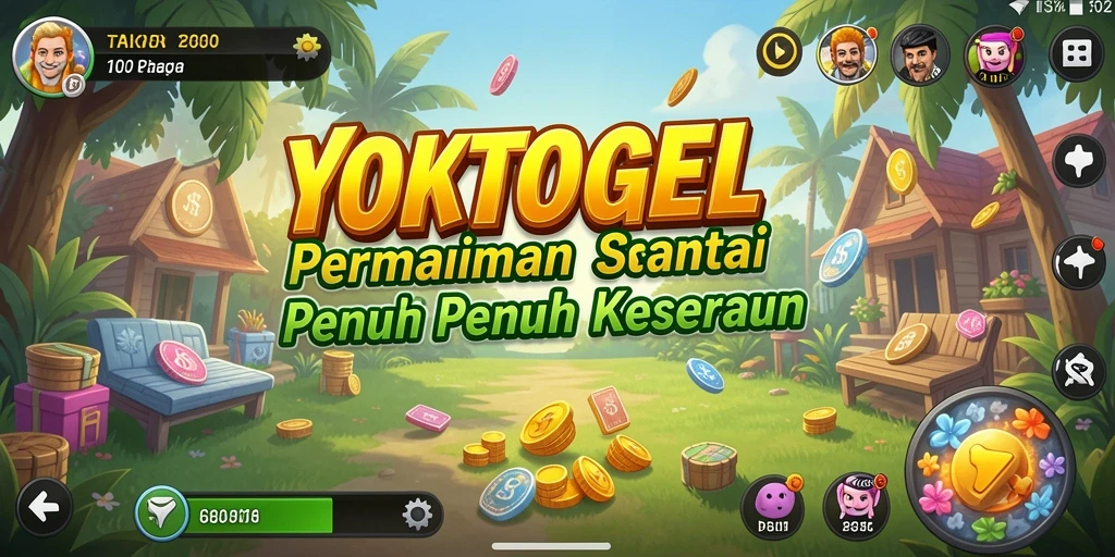 Screenshot gameplay YOKTOGEL yang asyik saat bermain.